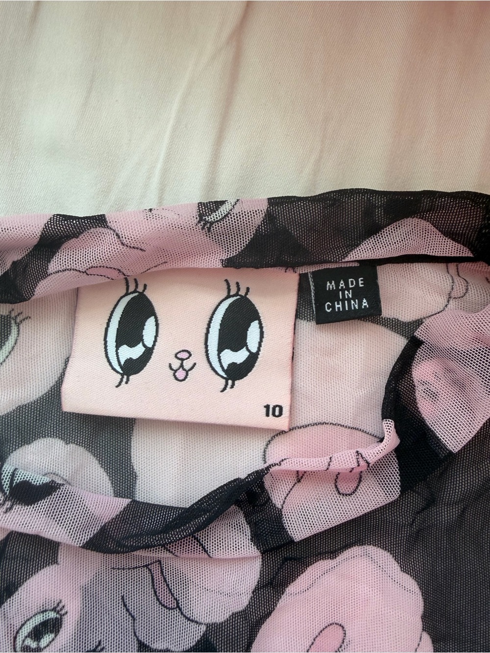 Lazy Oaf x Esther Loves You Mesh Top - Picture 3 of 3